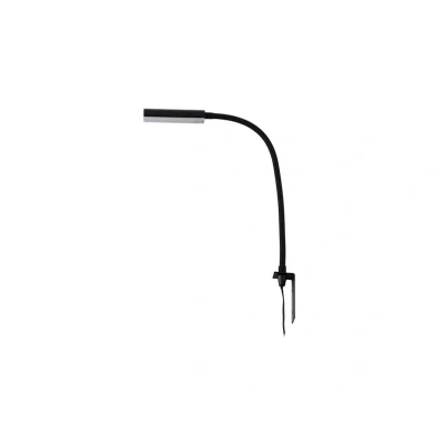 Abbildung von Lindby LED Leselampe Flexola, schwarz, eckig, Stecker