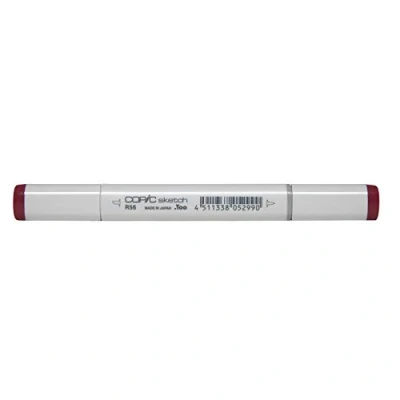 Abbildung von COPIC Sketch Marker Typ R 56, Currant, professioneller Pinselmarker, mit einer Super Brush Spitze und Medium Broad