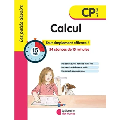 Abbildung von Les petits devoirs Calcul CP: 54 séances de 15 minutes