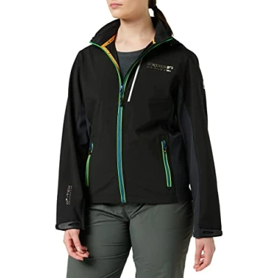 Abbildung von Deproc Active Damen Atmungsaktive Nunavut Softshelljacke, anthrazit, 50
