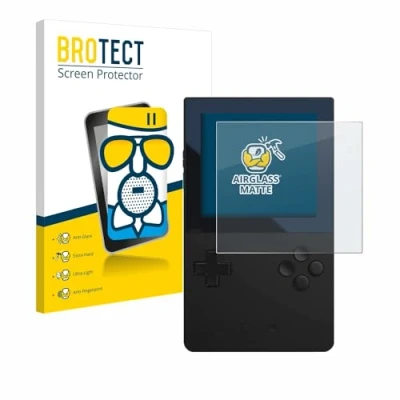 Abbildung von BROTECT Entspiegelungs Schutzglas für Analogue Pocket Schutz Folie Panzerfolie Glas Matt [Extrem Kratzfest 9H, Anti Reflex, Fingerprint]