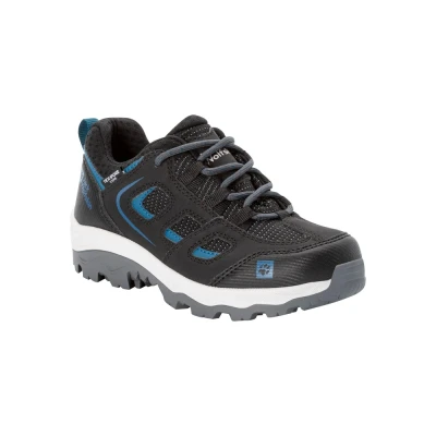 Abbildung von Jack Wolfskin VOJO Texapore LOW Unisex Hikingschuh für Kinder, Größe: 26, Phantom Lederimitat/textil