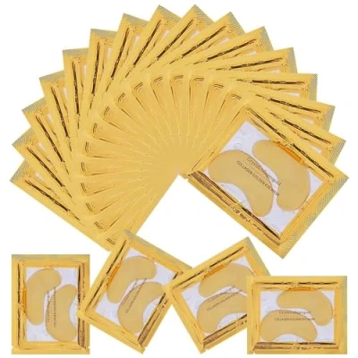 Abbildung von 20 Paare Augenpads Hyaluron,Augenringe Pads,Augen pads Masken Gegen Augenringe Falten,Maske Augen,Eye Patches,Eye Pads,für Augenpflege,Anti Falten,Augenringe Entfernen Gold
