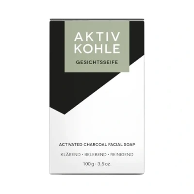Abbildung von Klar Seifen Aktivkohleseife 100g, Cosmos zertifiziert, palmölfrei, geeignet für fettige / unreine zu Akne neigender Haut, Seife 10943