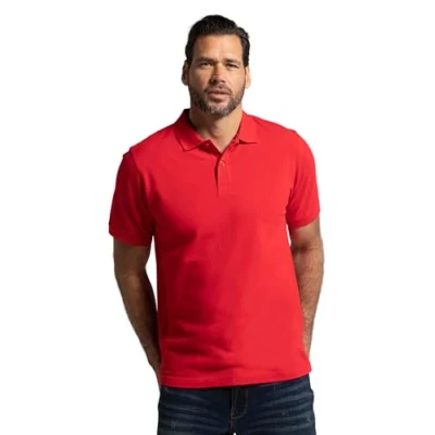 Abbildung von JP1880 Poloshirt, Herren, Größe: 8XL, Salsa