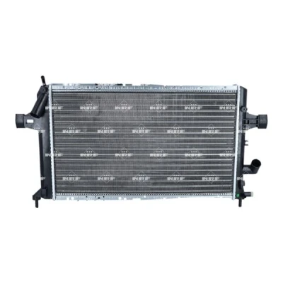 Abbildung von NRF 506616A Kühler, Motorkühlung Aluminium 600 366 42 Kühlrippen mechanisch gefügt OPEL: Zafira B, Astra G CC, H Caravan