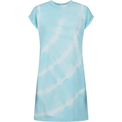 Abbildung von Urban Classics TIE DYE Jerseykleid, Damen, Größe: Medium, Aqua blue