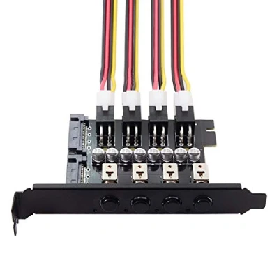 Abbildung von Xiwai 4 Festplattensteuerungssystem, intelligentes Steuerungsmanagementsystem, HDD, SSD, Netzschalter mit PCI Halterung