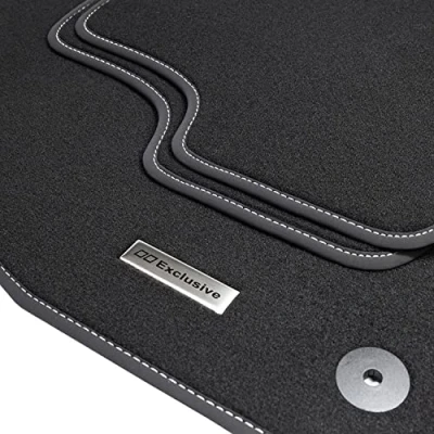 Abbildung von tuning art Auto Fußmatten EL102 Automatten Set passgenau für VW Golf 7 8 Variant Limo 2012 2021