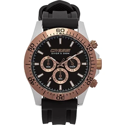 Abbildung von Cressi Nereus Watch Unisex Erwachsene Professionelle Taucheruhren, Einheitsgröße