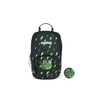 Abbildung von Ergobag ease small Kita Rucksack 6l 2 5 Jahre Bärtolomäus blitze grün Superheld