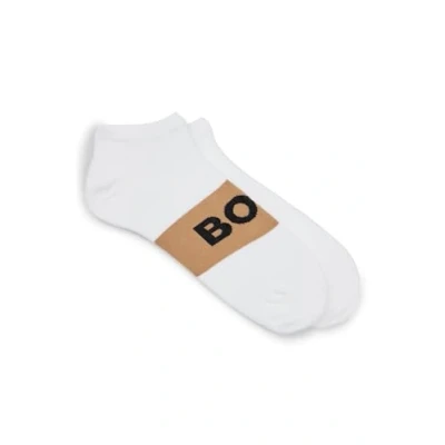 Abbildung von BOSS Herren 2p Logo Cc ANKLE_SOCKS, Natural101, 39 42 EU