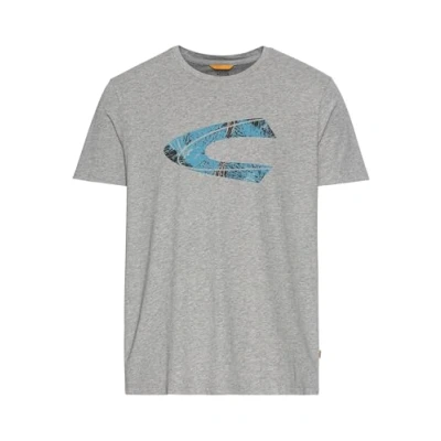 Abbildung von camel active Tshirt print, Herren, Größe: XL, Stone grey