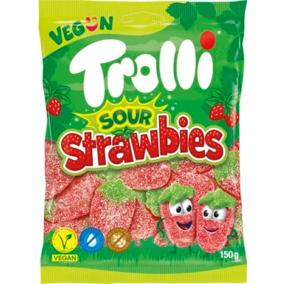 Abbildung von Trolli Sour Strawbies 150 g