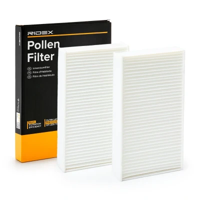 Abbildung von RIDEX 424I0409 Innenraumfilter Pollenfilter 258mm 134mm 40mm MERCEDES BENZ: ML Klasse, R GL