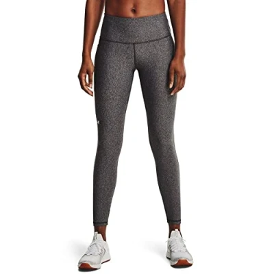 Abbildung von Under Armour Hirise Tights, Damen, Größe: XL, Charcoal light heather