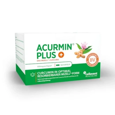 Abbildung von Acurmin PLUS Das Mizell Kurkuma 180 St