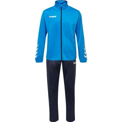 Abbildung von Hummel Promo SUIT Trainingsanzug, Herren, Größe: Small, Diva blue/marine