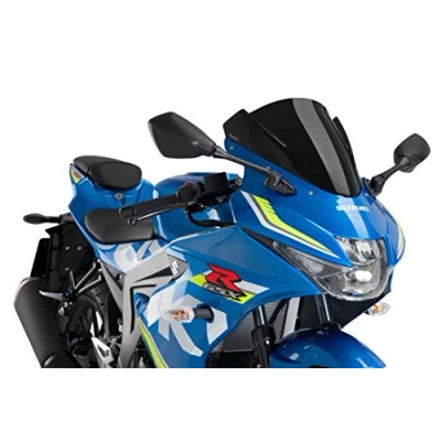 Abbildung von Puig 9721N Racing Scheibe, Suzuki GSX R125 17&#039; 18&#039;, Schwarz