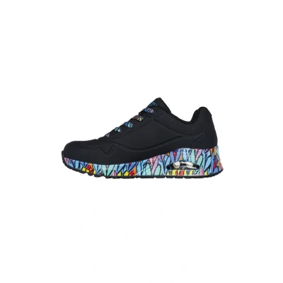 Abbildung von Skechers Damen UNO Ravaged Love Sneaker, Schwarz, 37.5 EU
