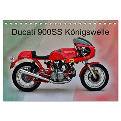 Abbildung von Ducati 900SS Königswelle (Tischkalender 2025 DIN A5 quer), CALVENDO Monatskalender