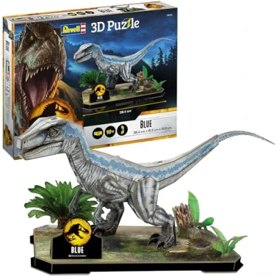Abbildung von Revell® 3D Puzzle Jurassic World Dominion Blue, 57 Puzzleteile