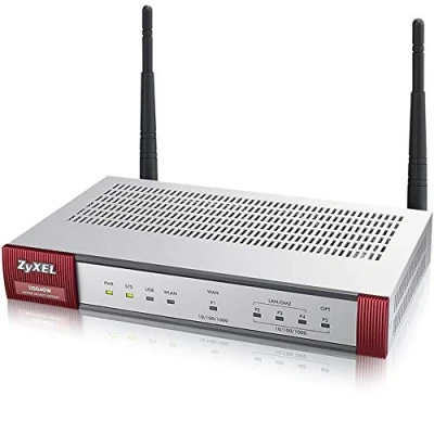 Abbildung von Zyxel ZyWALL 400 Mbit/s Wireless AC UTM Firewall, empfohlen für bis zu 25 Benutzer (IPsec, SSL) Nur Hardware [USG40W]