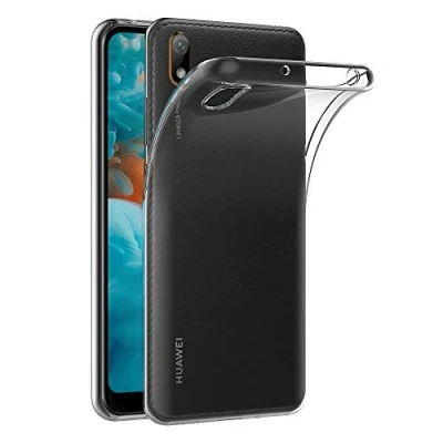 Abbildung von AICEK Hülle Compatible für Huawei Y5 2019 Transparent Silikon Schutzhülle Case Clear Durchsichtige TPU Bumper Handyhülle (5,71 Zoll)