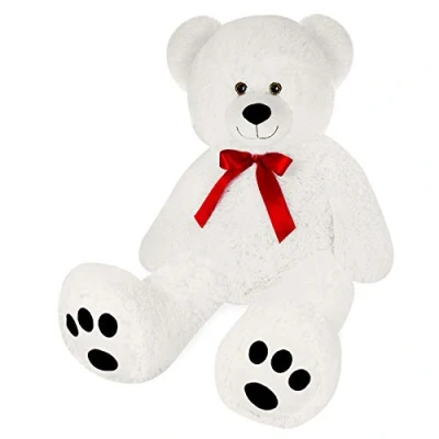 Abbildung von monzana Kuscheltier Deuba (1 St), Teddybär L XXXL 50 175cm verschiedene Farben Weiches Fell Schleife