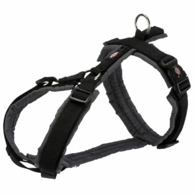 Abbildung von Trixie Hunde Geschirr Premium Trekking schwarz/grafit Größe: S M