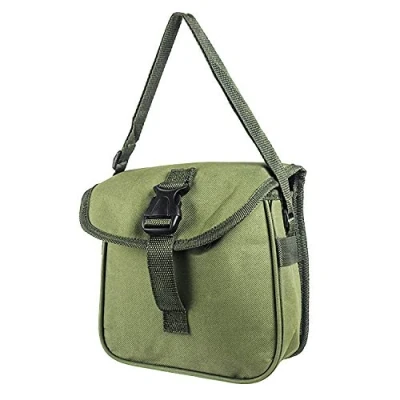 Abbildung von QWORK® Universal Tragbare Tasche für Fernglas Ferngläser, Stoßdämpfende Dekompressions Softtasche
