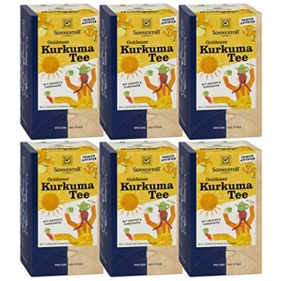 Abbildung von Sonnentor Goldener Kurkuma Bio Tee, im Beutel, (6 x 36.00)