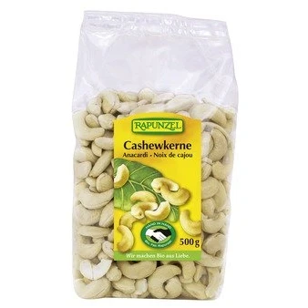 Abbildung von Rapunzel BIO Cashewkerne, ganz, 1er Pack (1 x 500g)