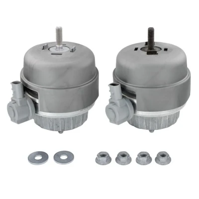 Abbildung von MEYLE 100 199 3001/S Motorlager vorne links, rechts elektrisch schaltbares Hydrolager mit Stecker Anbaumaterial AUDI: A6 C6 Limousine