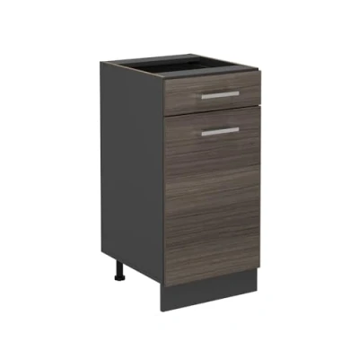 Abbildung von Vicco Küchenunterschrank R Line, Edelgrau, 40 cm ohne Arbeitsplatte
