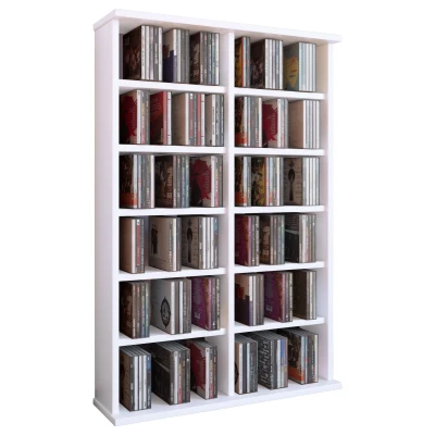 Abbildung von VCM CD Regal Holz DVD Stand Schrank Ständer Ronul, 1 tlg.