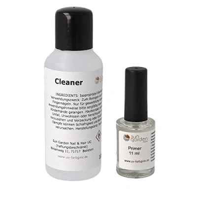 Abbildung von Sun Garden Nails Nagelreiniger Cleaner 100 ml incl. Primer 11ml