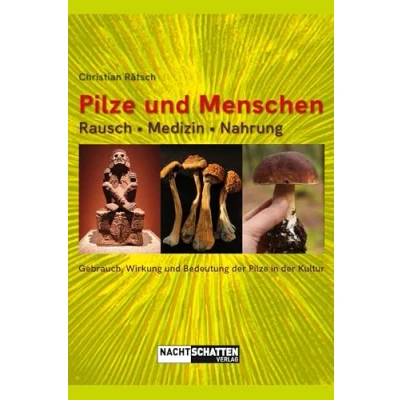 Abbildung von Pilze und Menschen. Rausch Medizin Nahrung: Gebrauch, Wirkung Bedeutung der in Kultur