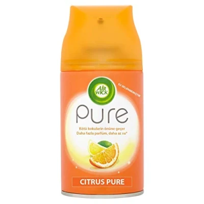 Abbildung von Airwick Nachfüller Freshmatic Pure Fresh Genuss, Zitrus und Mandarinenschale, 250 ml, 2 Stück
