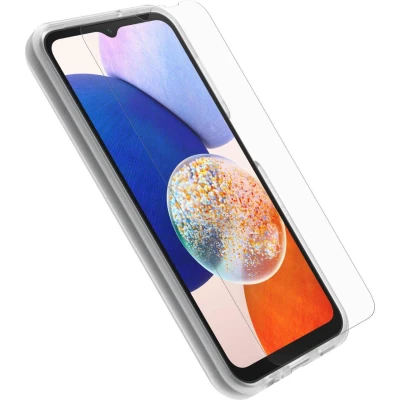 Abbildung von OtterBox React Series Hülle + Trusted Glass Schutzfolie Samsung Galaxy A14 5G (Transparent)