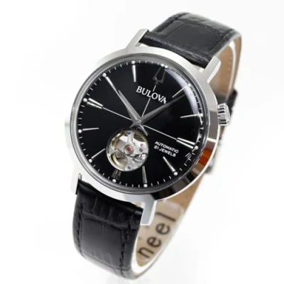 Abbildung von Bulova 96A317 Herrenuhr Automatik Aerojet Schwarz