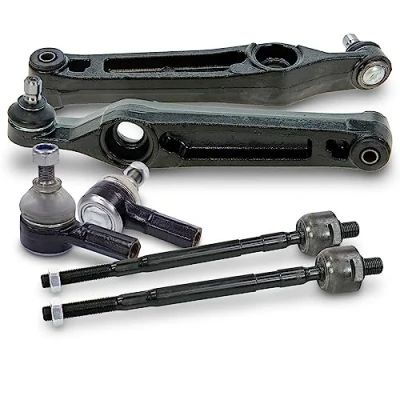 Abbildung von ATEC Germany 2x Querlenker Vorderachse vorne unten links &amp; rechts, Spurstangenkopf, Axialgelenk vorne, Kompatibel mit OPEL AGILA (A) (H00), SUZUKI WAGON R Schrägheck,WAGON R+ Schrägheck (MM)