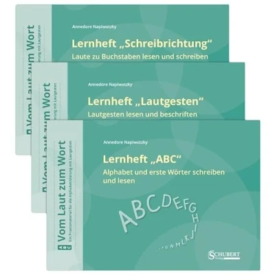 Abbildung von ABC. Vom Laut zum Wort Lernhefte: Ein Praxismaterial für die Alphabetisierung mit Lautgesten