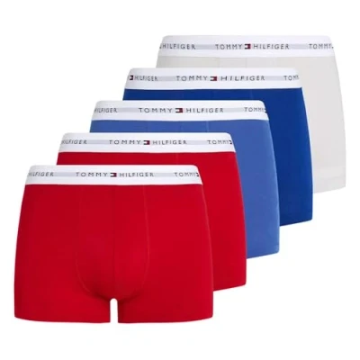 Abbildung von Tommy Hilfiger Trunk 5 PACK Panties multicoloured/light blue, Herren, Größe: XL, Multi coloured/light blue