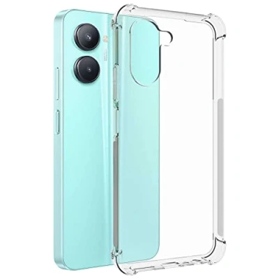 Abbildung von mtb more energy® Case Soft Armor kompatibel mit Realme C33 verstärkte Ecken Kameraschutz 1,5mm TPU Schutz Hülle Cover Handyhülle