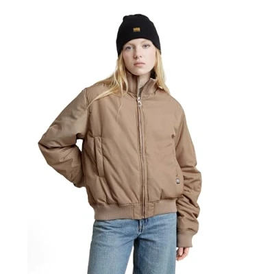 Abbildung von G STAR Transitional Bomberjacke, Damen, Größe: Medium, Desert sand
