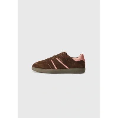 Abbildung von Tamaris Sneaker low, Damen, Größe: 36, Mocca/rose Schuhe