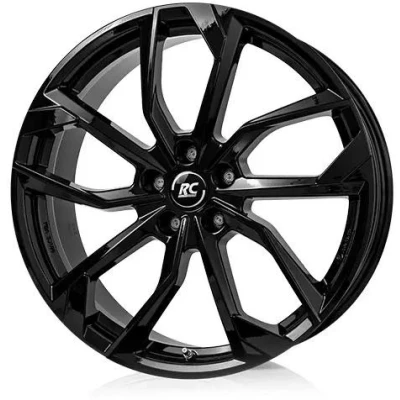 Abbildung von RC Design 5 loch 18Zoll 112mm Alufelge RC34 schwarz lackiert 0620073132 Felge