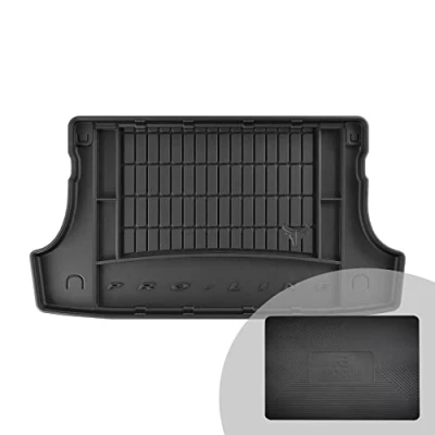Abbildung von FROGUM ProLine 3D Gummimatte Exklusive Auto Kofferraummatte Kofferraumwanne für Suzuki Grand Vitara II 2005 2014 Bequemer Organiser Die höchsten Kanten