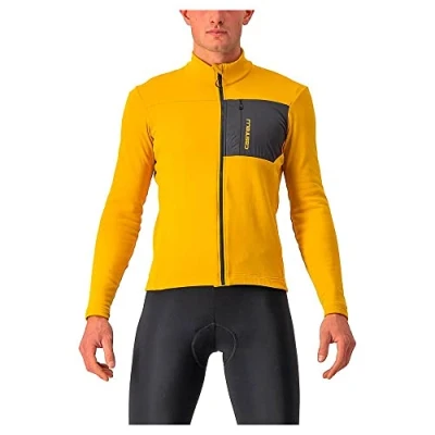 Abbildung von CASTELLI 4522505 755 UNLTD Trail Jersey Sweatshirt Herren Goldenrod/Dark Gray Größe XXL
